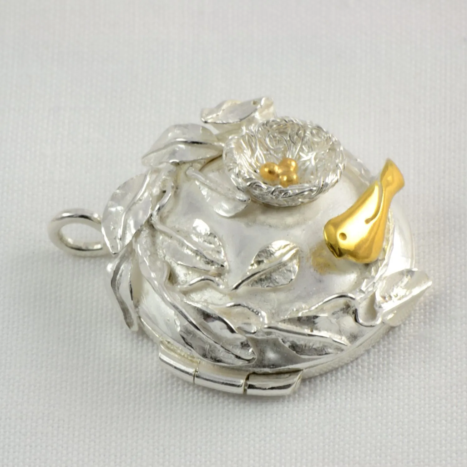 Silver Nest Locket