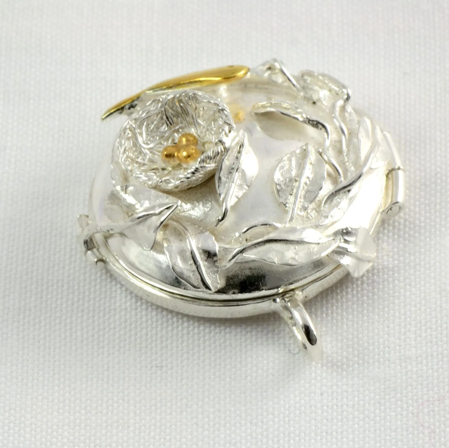 Silver Nest Locket