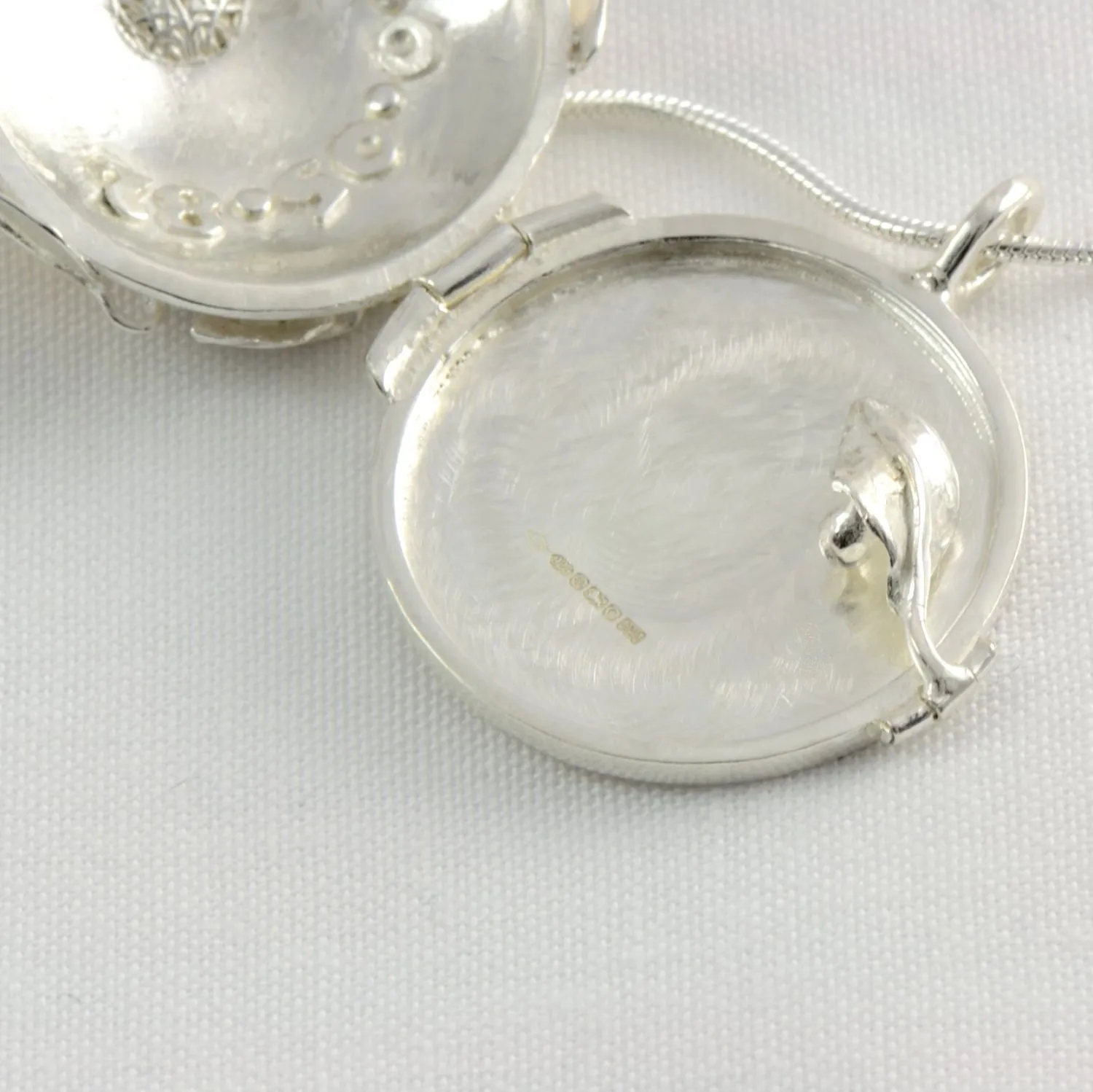 Silver Nest Locket