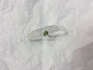 Silver Peridot Ring