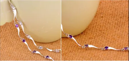 Silver plated bracelet