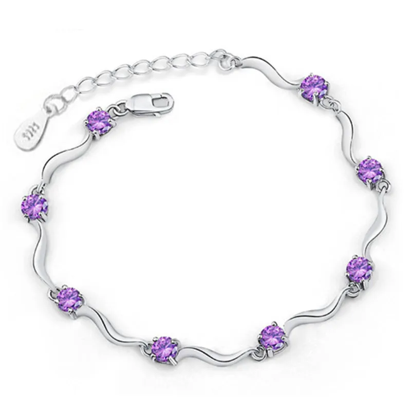Silver plated bracelet
