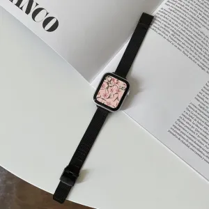 Slim High-Quality Steel Metal Strap Series 8 7 6 5  Wristband