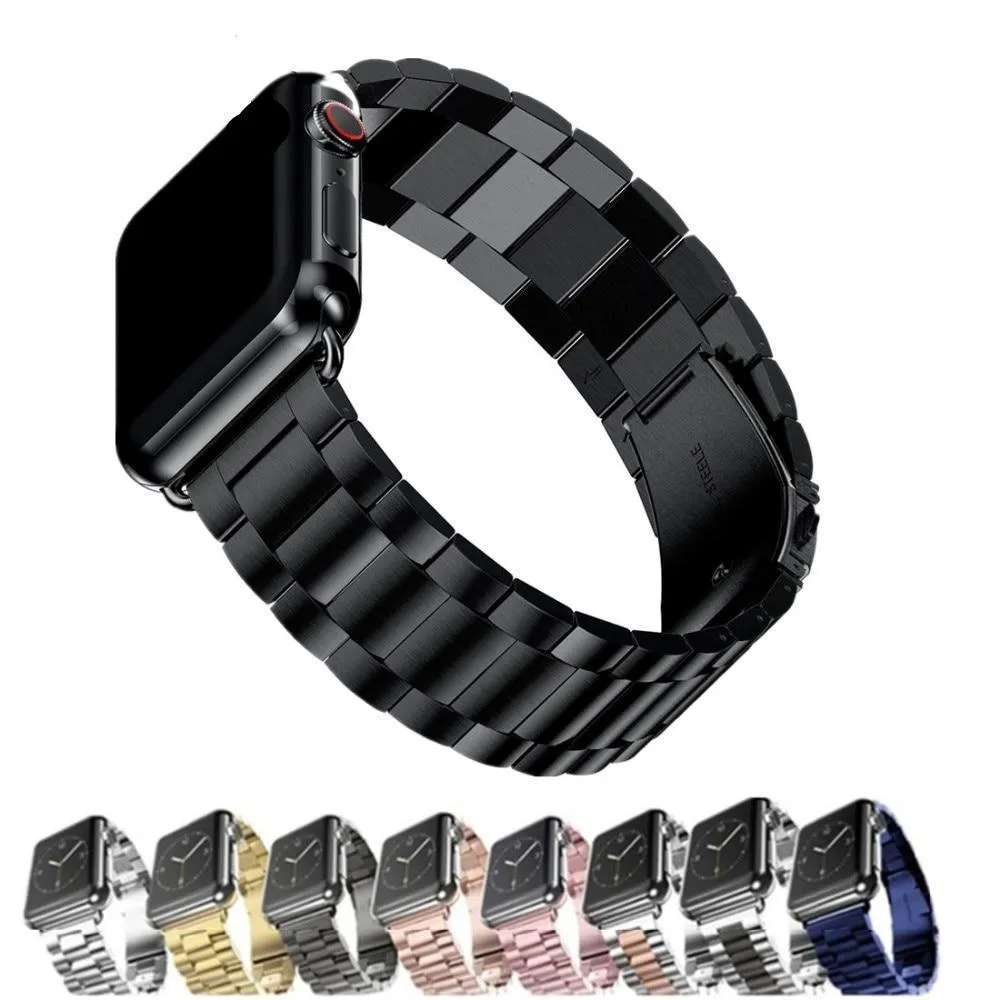 Sports Link Stainless Steel Metal Rolex Style Strap w/ tool