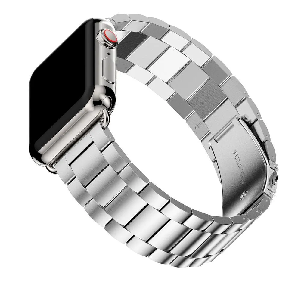 Sports Link Stainless Steel Metal Rolex Style Strap w/ tool