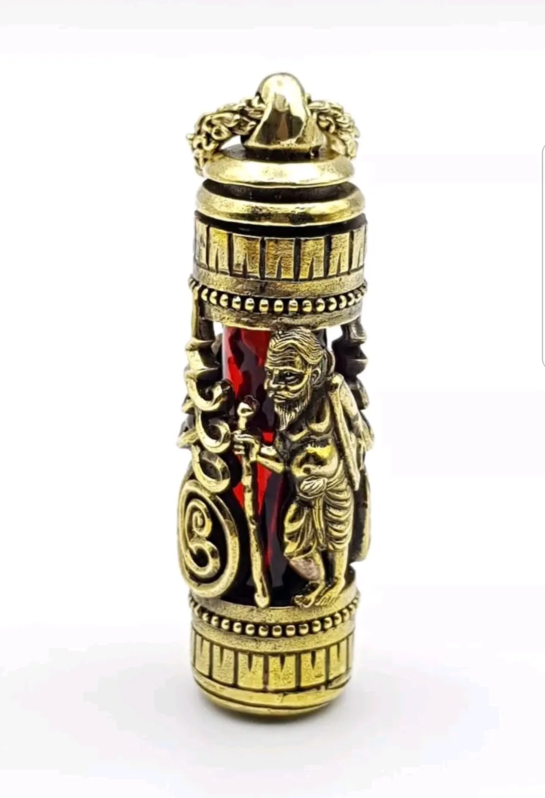 Thai amulet Locket Toa Chuchok Mahalarp Blessed by Aj Lhong lucky love charm,