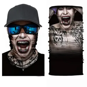 The Joker Suicide Squad 'Jared Leto' Style Mask Motorcycle Biker Scarf Face Neck Bandana Ski Paintball Snood
