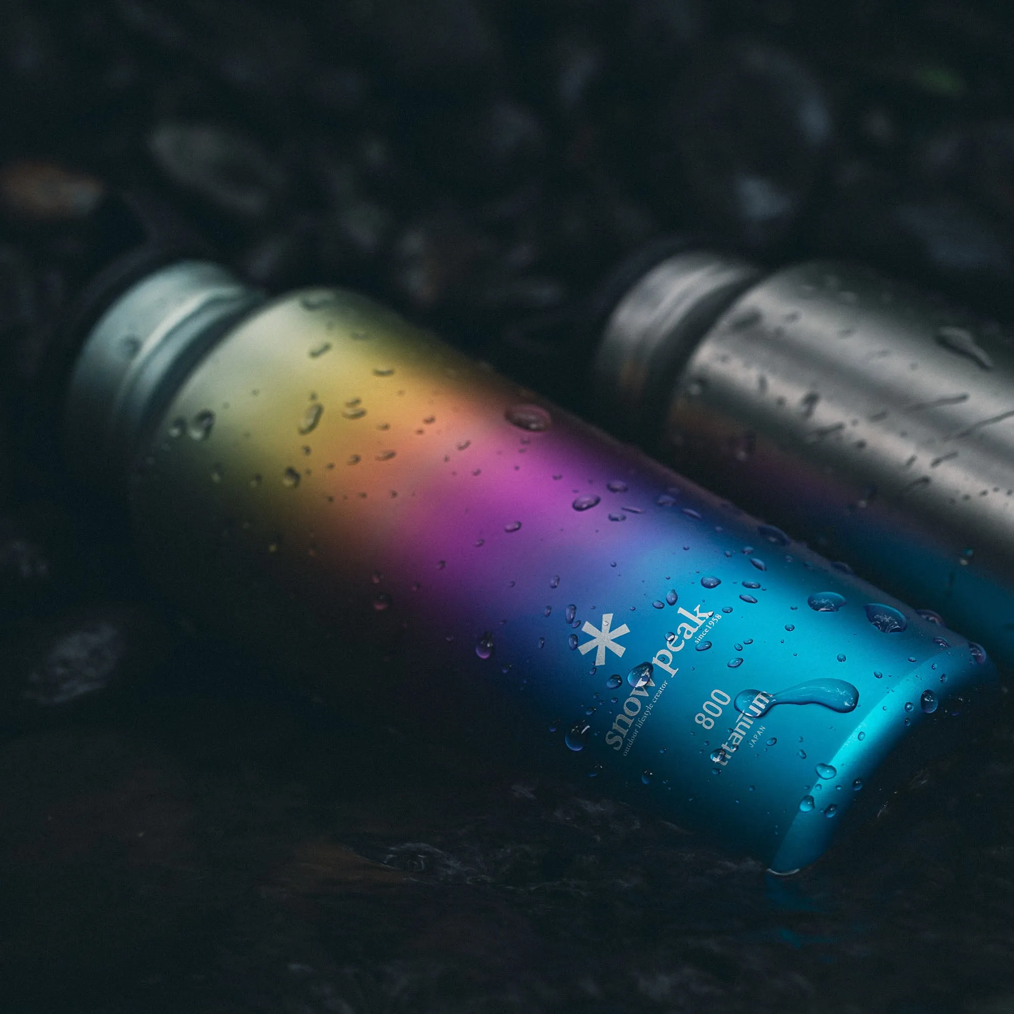 Titanium Aurora Bottle 800