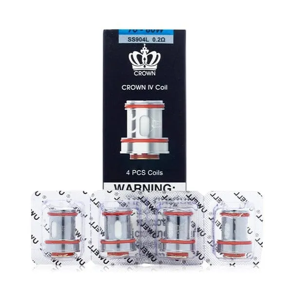 Uwell Crown 4 Replacement Coils (Pack of 4)