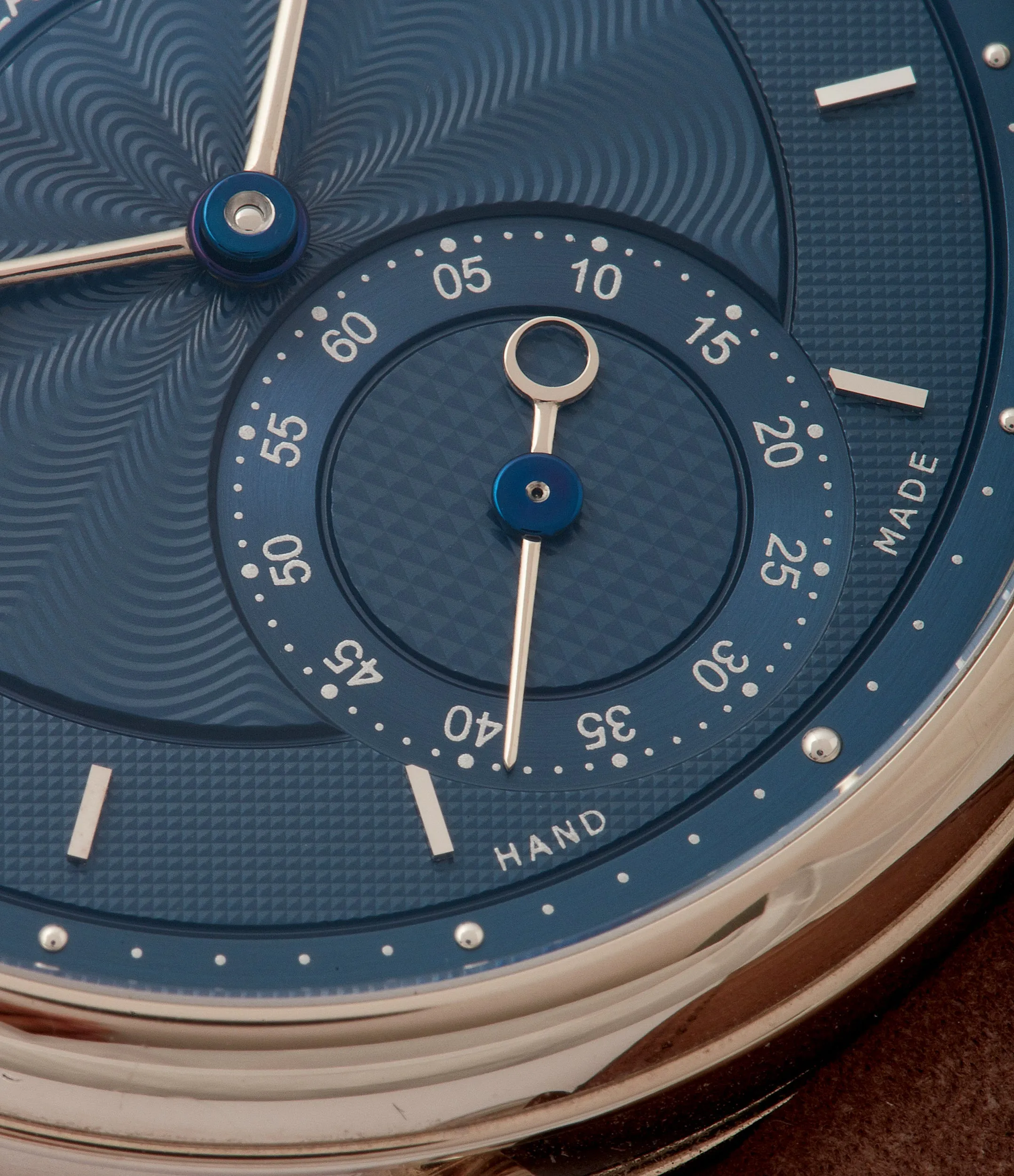 Vingt-8 | Blue Dial | White Gold