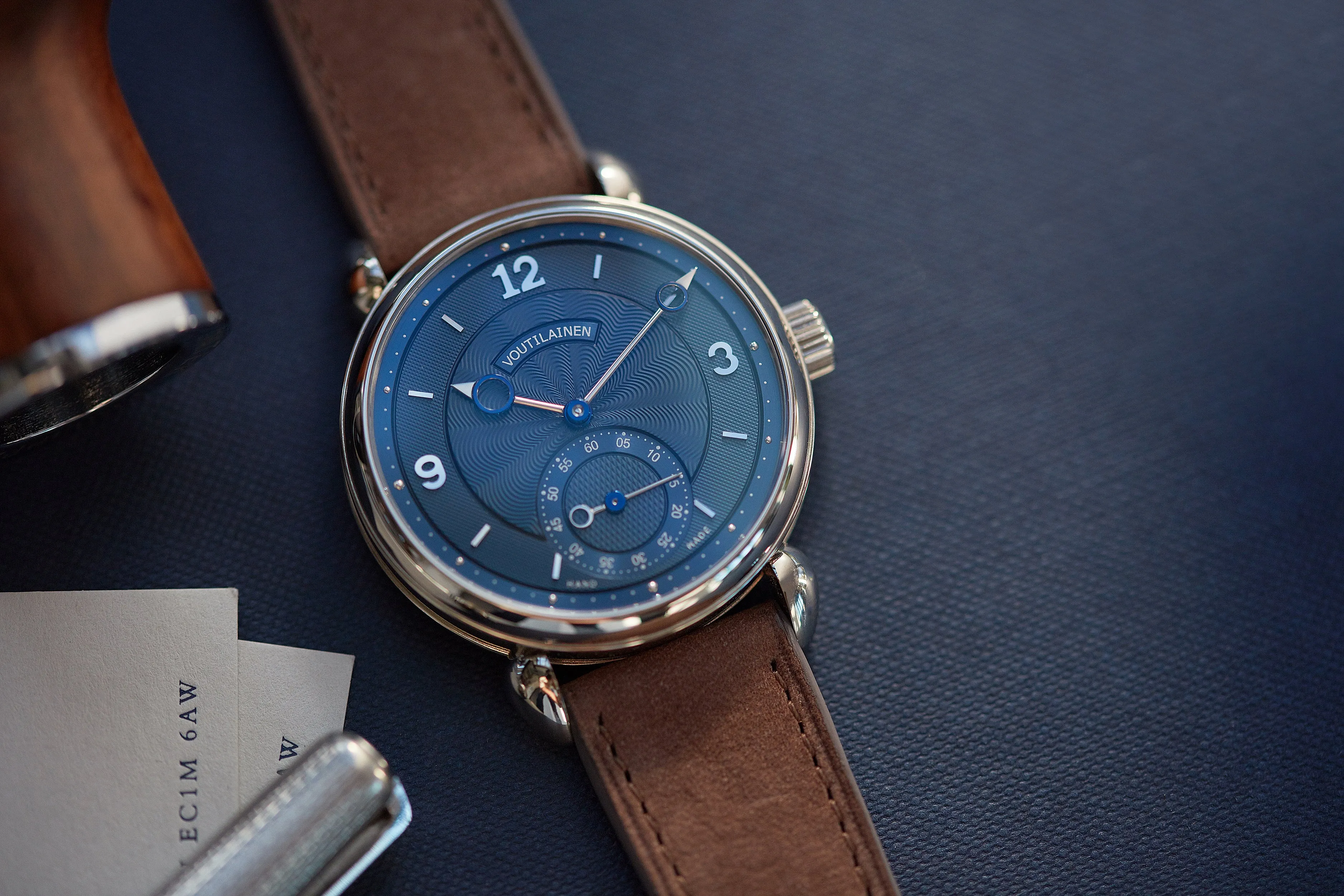 Vingt-8 | Blue Dial | White Gold