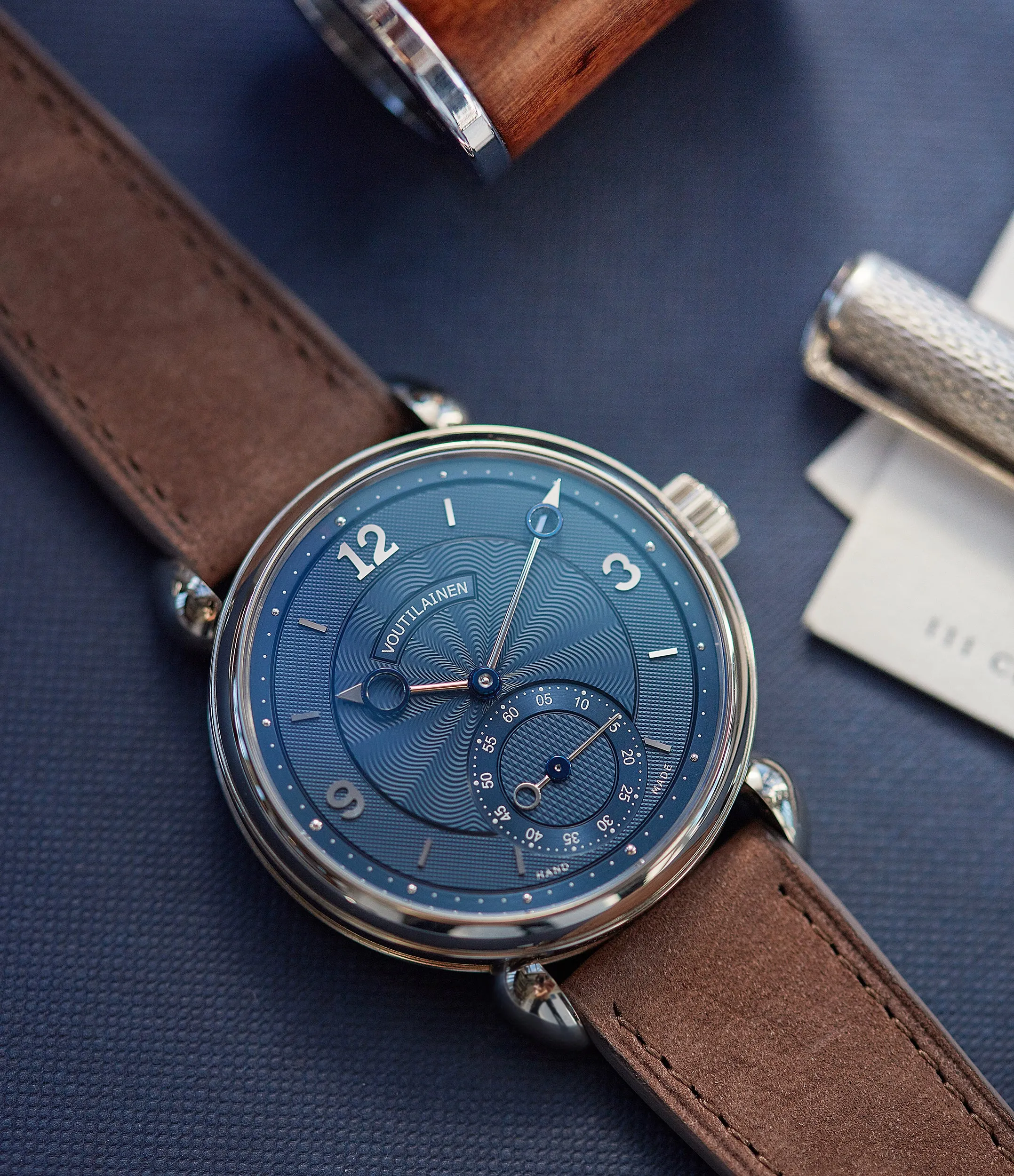 Vingt-8 | Blue Dial | White Gold