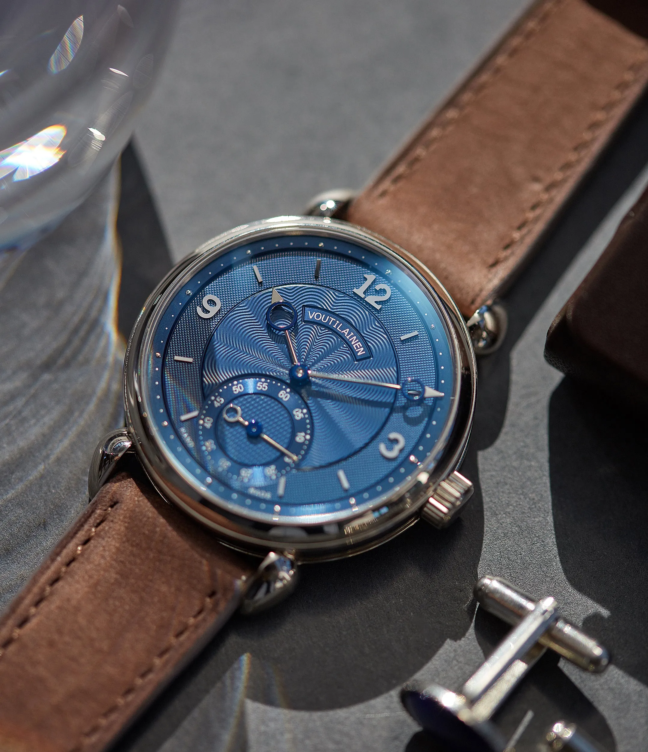Vingt-8 | Blue Dial | White Gold