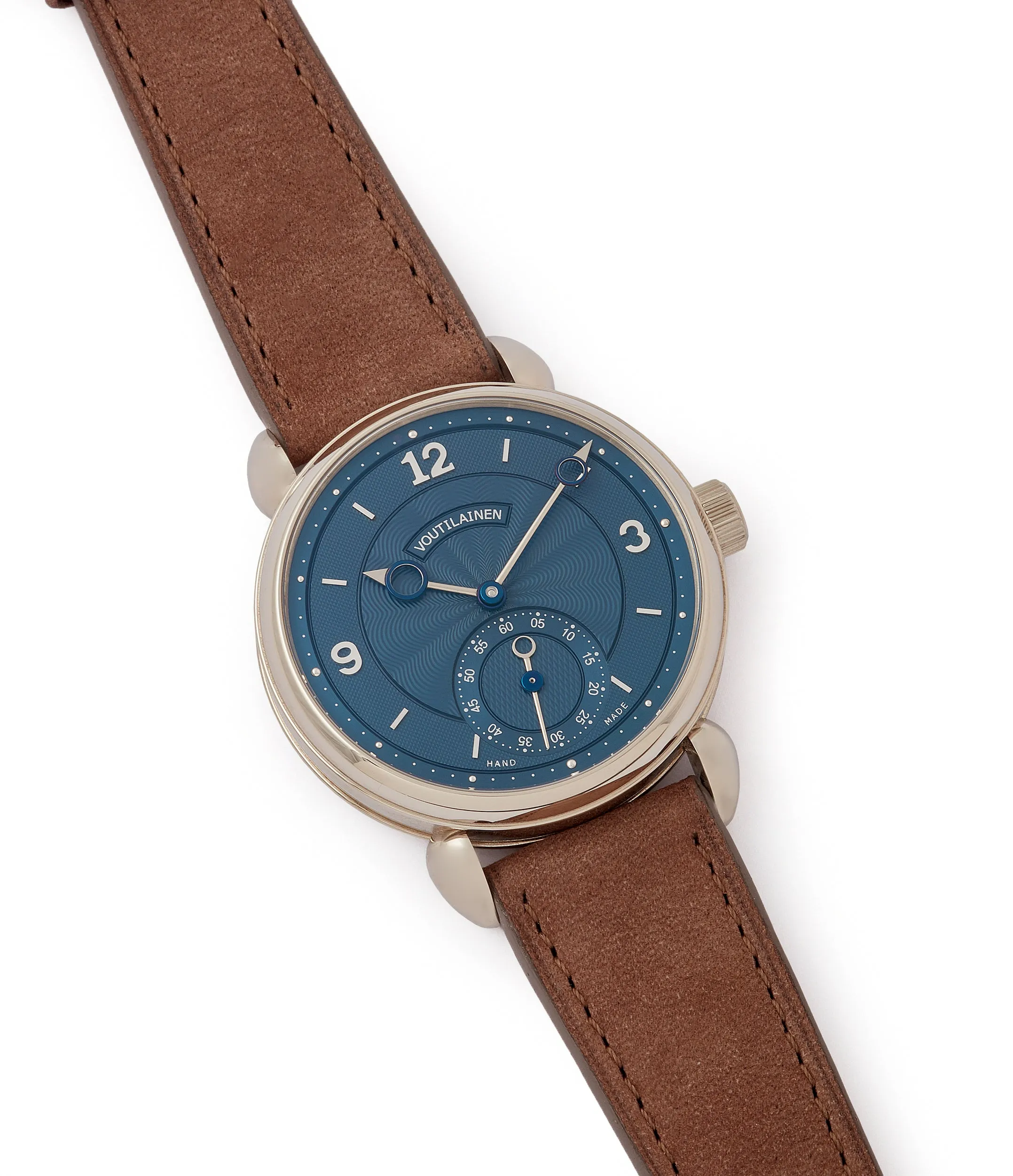 Vingt-8 | Blue Dial | White Gold