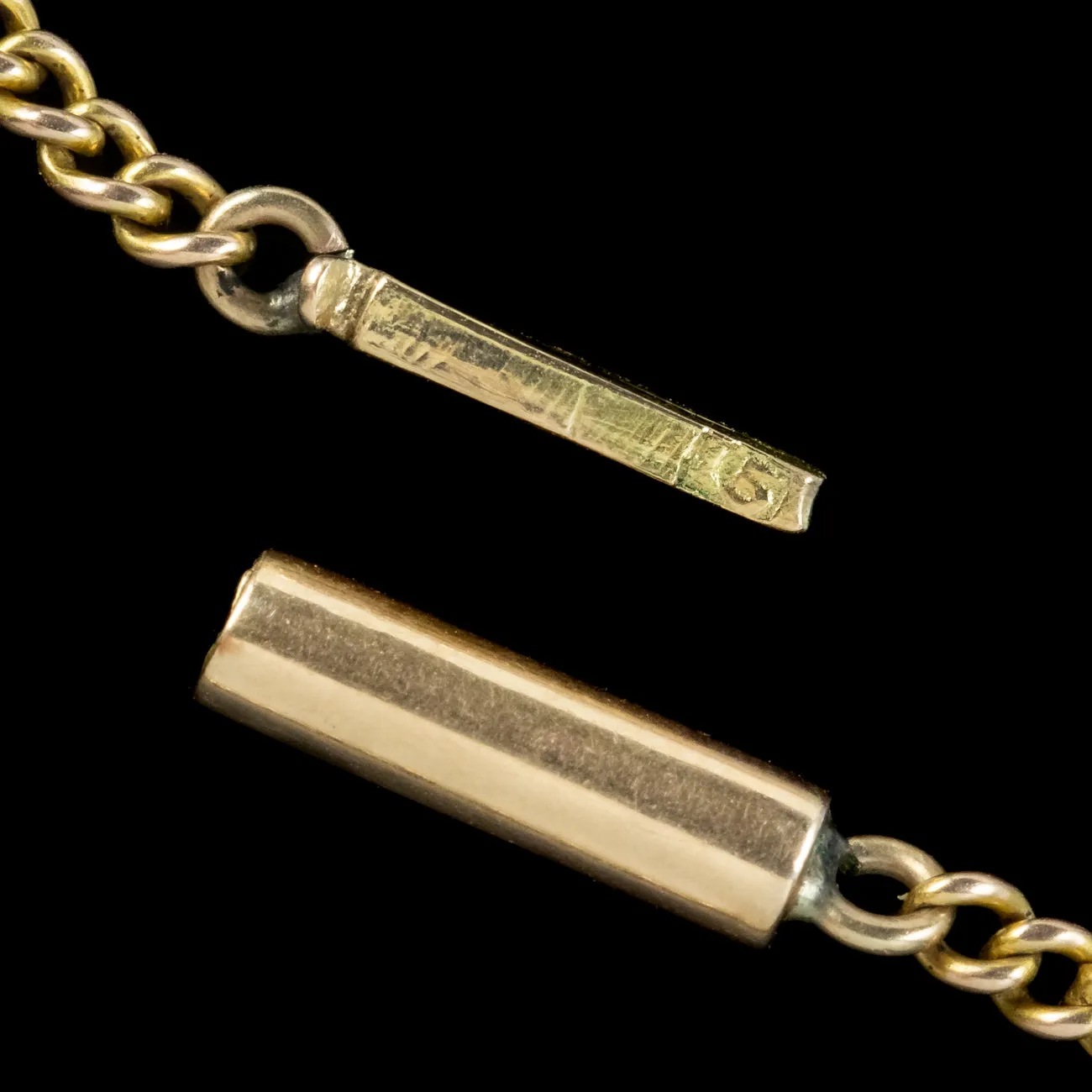 Vintage Orb Pendant Necklace 15ct Gold Platinum